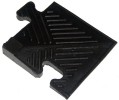 Уголок для резинового бордюра,черный,толщина 12 мм MB Barbell MB-MatB-Cor12  - магазин СпортДоставка. Спортивные товары интернет магазин в Салехарде 