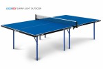 Теннисный стол всепогодный Sunny Light Outdoor blue облегченный вариант 6015 s-dostavka - магазин СпортДоставка. Спортивные товары интернет магазин в Салехарде 