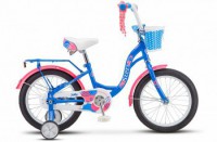 Детский велосипед Stels Jolly 16" V010 синий розовый - магазин СпортДоставка. Спортивные товары интернет магазин в Салехарде 