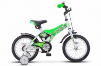 Детский велосипед Stels Jet 14" Z010 зеленый - магазин СпортДоставка. Спортивные товары интернет магазин в Салехарде 