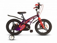 Детский велосипед Stels Galaxy Pro 16" V010 красный - магазин СпортДоставка. Спортивные товары интернет магазин в Салехарде 