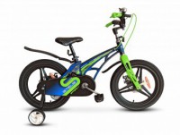 Детский велосипед Stels Galaxy Pro 14" V010 зеленый - магазин СпортДоставка. Спортивные товары интернет магазин в Салехарде 