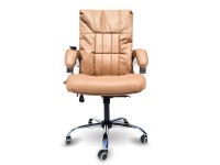 Офисное массажное кресло EGO BOSS EG1001 Орех в комплектации LUX - магазин СпортДоставка. Спортивные товары интернет магазин в Салехарде 