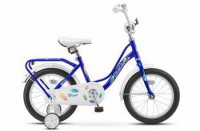 Детский велосипед Stels Wind 16" Z020 синий - магазин СпортДоставка. Спортивные товары интернет магазин в Салехарде 