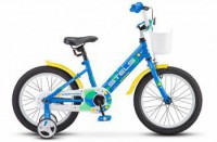 Детский велосипед Stels Captain 16" V010 синий - магазин СпортДоставка. Спортивные товары интернет магазин в Салехарде 