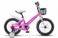 Детский велосипед Stels Pilot-150 16" V010 розовый - магазин СпортДоставка. Спортивные товары интернет магазин в Салехарде 