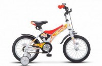 Детский велосипед Stels Jet 14" Z010 белый - магазин СпортДоставка. Спортивные товары интернет магазин в Салехарде 